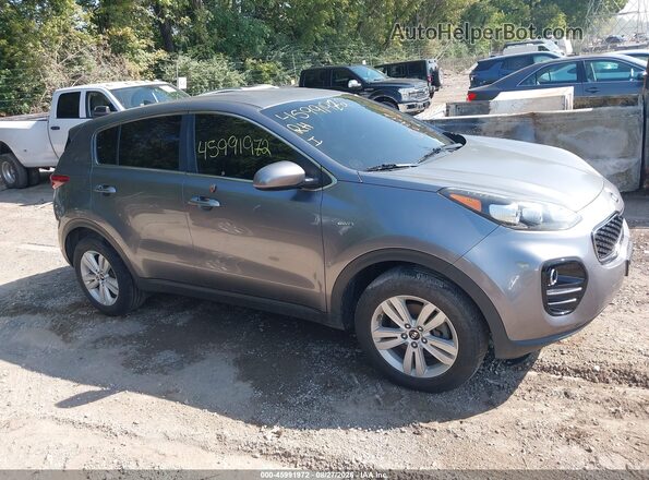 KNDPMCACXH7103734 2017 KIA SPORTAGE Gray Սալոնի հետևի տեսք