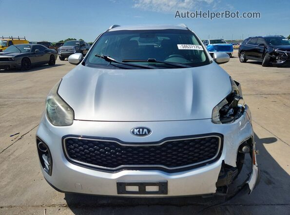 KNDPMCACXH7110084 2017 KIA SPORTAGE Silver წინა ხედი
