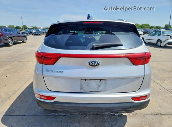 KNDPMCACXH7110084 2017 KIA SPORTAGE Silver უკანა ხედი