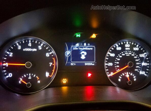 KNDPMCACXH7139827 2017 KIA SPORTAGE Угольный Вид щитка приборов