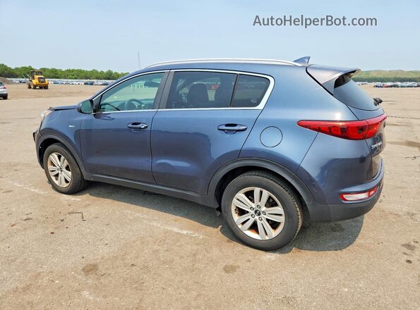 KNDPMCACXH7184489 2017 KIA SPORTAGE Blue Rear left