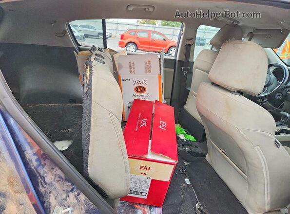 KNDPMCACXH7247400 2017 KIA SPORTAGE Blue Rear seats view