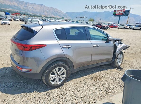 KNDPMCACXH7258347 2017 KIA SPORTAGE Серый Задняя правая четверть