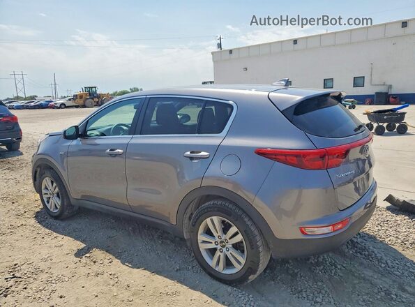 KNDPMCACXH7258347 2017 KIA SPORTAGE Серый Задняя левая четверть