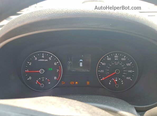 KNDPMCACXH7258347 2017 KIA SPORTAGE Серый Вид щитка приборов