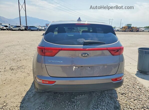 KNDPMCACXH7258347 2017 KIA SPORTAGE Серый Вид сзади