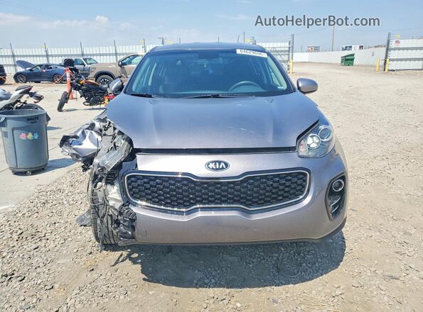 KNDPMCACXH7258347 2017 KIA SPORTAGE Серый Вид спереди