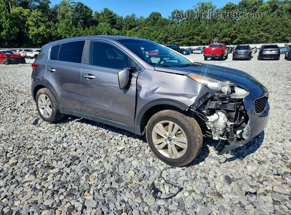 KNDPMCACXJ7329844 2018 KIA SPORTAGE Gray Передня права чверть