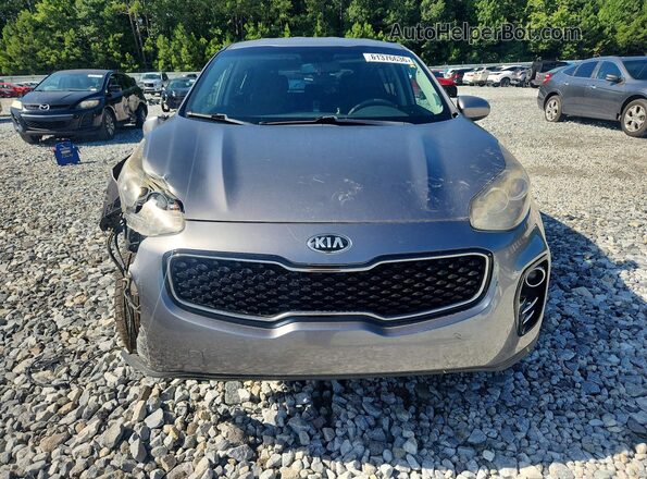 KNDPMCACXJ7329844 2018 KIA SPORTAGE Gray Вид спереду