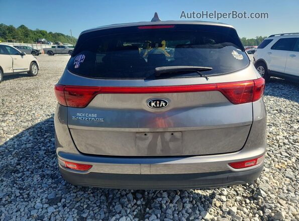 KNDPMCACXJ7329844 2018 KIA SPORTAGE Gray Вид ззаду
