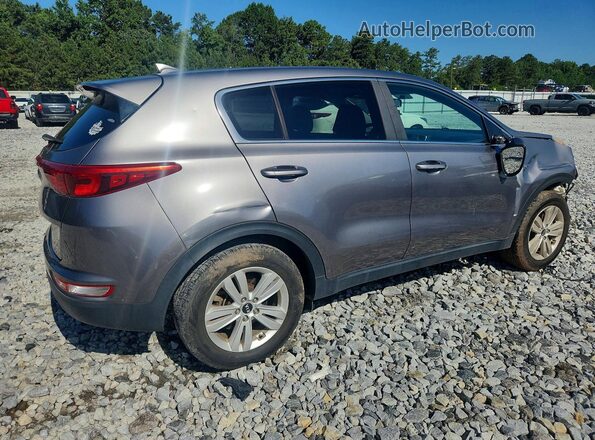 KNDPMCACXJ7329844 2018 KIA SPORTAGE Gray Задня права чверть
