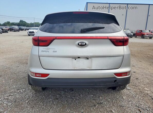 KNDPMCACXJ7418930 2018 KIA SPORTAGE Silver Вид ззаду