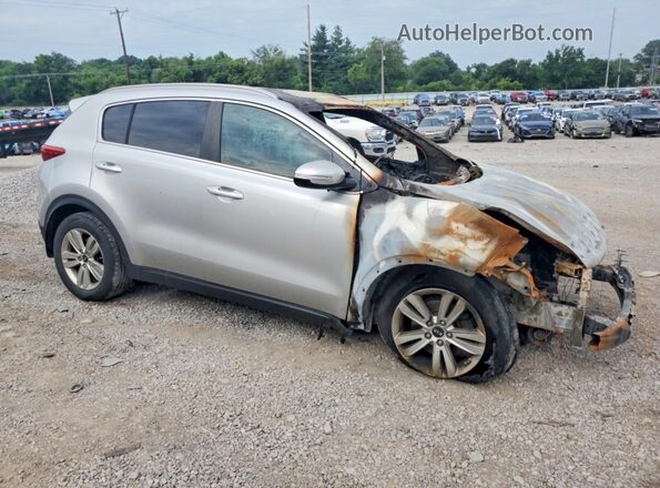 KNDPMCACXJ7418930 2018 KIA SPORTAGE Silver Передня права чверть