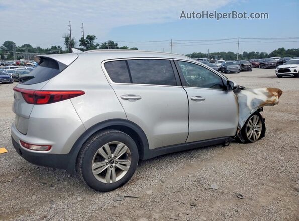 KNDPMCACXJ7418930 2018 KIA SPORTAGE Silver Задня права чверть