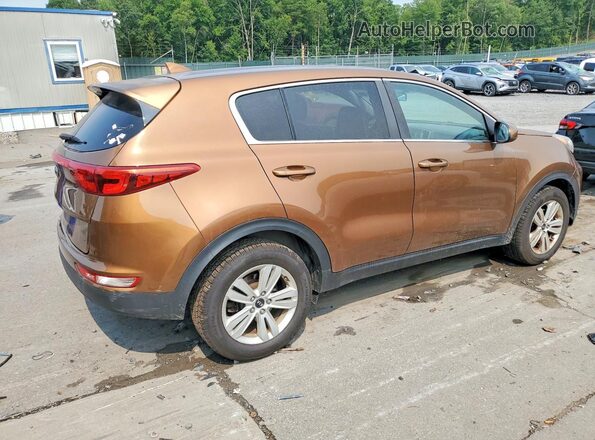 KNDPMCACXJ7429619 2018 KIA SPORTAGE Brown Rear right