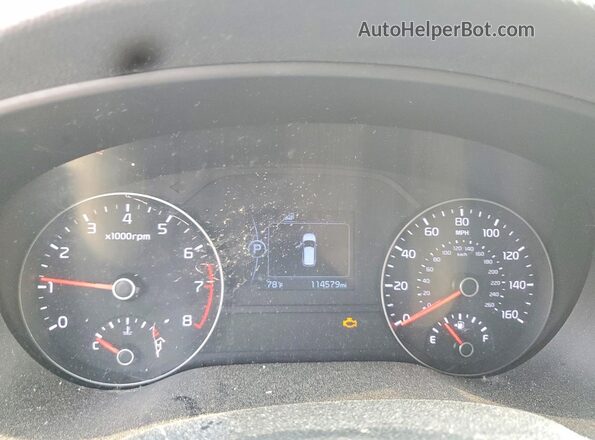 KNDPMCACXJ7429619 2018 KIA SPORTAGE Brown Instrument cluster view