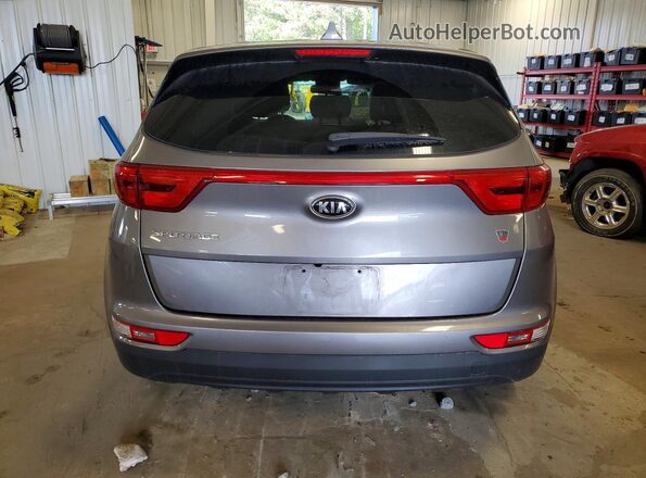 KNDPMCACXK7525252 2019 KIA SPORTAGE Gray Widok z tyłu