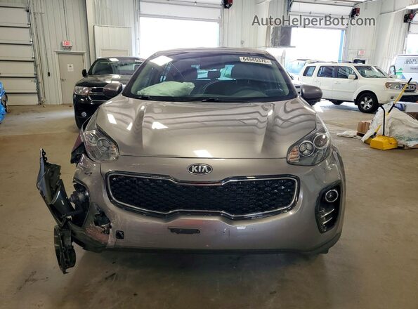 KNDPMCACXK7525252 2019 KIA SPORTAGE Gray Widok z przodu