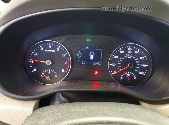 KNDPMCACXK7525252 2019 KIA SPORTAGE Gray Widok zestawu wskaźników