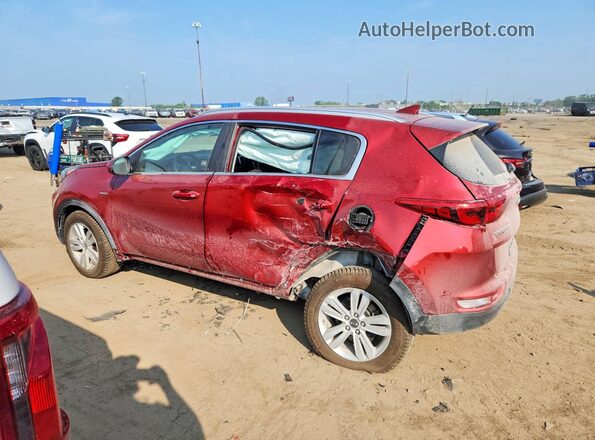 KNDPMCACXK7577626 2019 KIA SPORTAGE Красный Задняя левая четверть