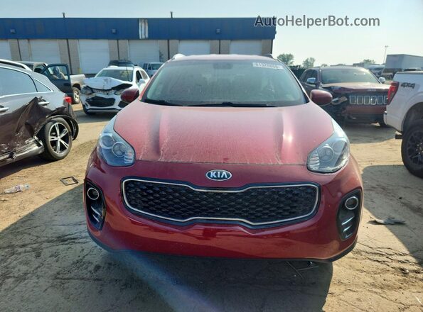KNDPMCACXK7577626 2019 KIA SPORTAGE Красный Вид спереди