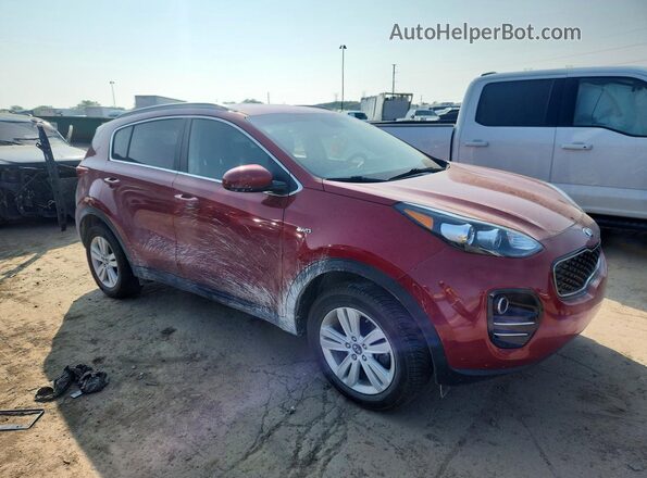 KNDPMCACXK7577626 2019 KIA SPORTAGE Красный Передняя правая четверть