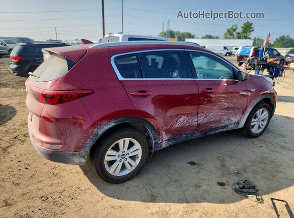 KNDPMCACXK7577626 2019 KIA SPORTAGE Красный Задняя правая четверть