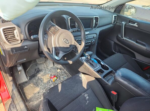 KNDPMCACXK7577626 2019 KIA SPORTAGE Красный Вид панели приборов