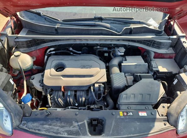 KNDPMCACXK7577626 2019 KIA SPORTAGE Красный Вид подкапотного пространства
