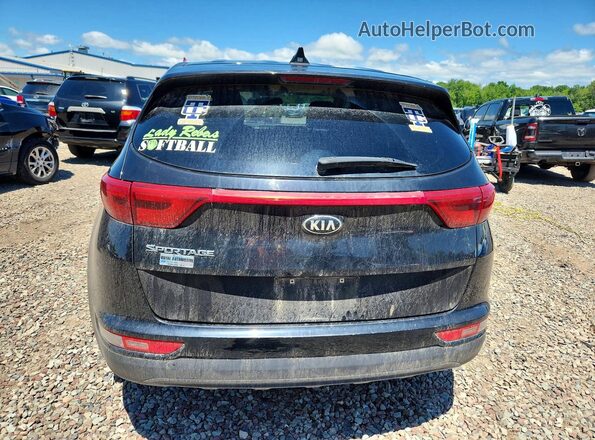 KNDPMCACXK7619907 2019 KIA SPORTAGE Black Widok z tyłu