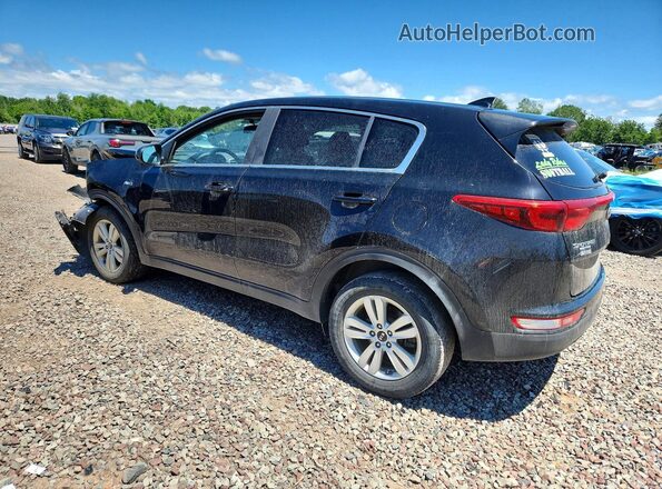 KNDPMCACXK7619907 2019 KIA SPORTAGE Black Tył lewy