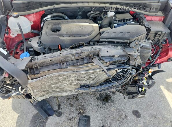 KNDPMCACXL7670874 2020 KIA SPORTAGE Red Вид задньої частини салону