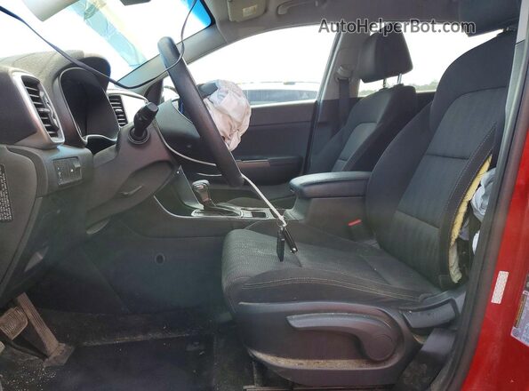 KNDPMCACXL7670874 2020 KIA SPORTAGE Red Вид салону спереду