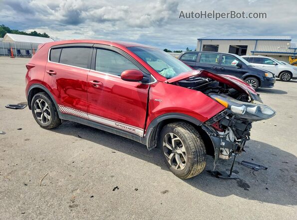KNDPMCACXL7670874 2020 KIA SPORTAGE Red Передня права чверть