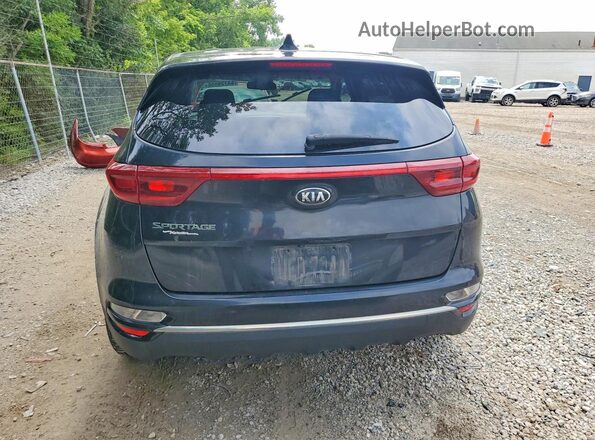 KNDPMCACXL7796054 2020 KIA SPORTAGE Black Հետևի տեսք