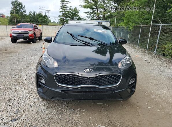 KNDPMCACXL7796054 2020 KIA SPORTAGE Black Դիմացի տեսք
