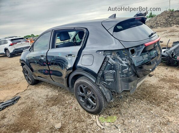 KNDPMCACXM7846310 2021 KIA SPORTAGE Black უკანა მარცხენა