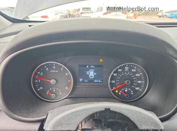 KNDPMCACXM7846310 2021 KIA SPORTAGE Black ხელსაწყოთა პანელის ხედი