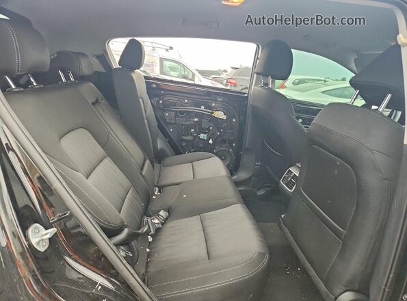 KNDPMCACXM7846310 2021 KIA SPORTAGE Black უკანა სავარძლების ხედი
