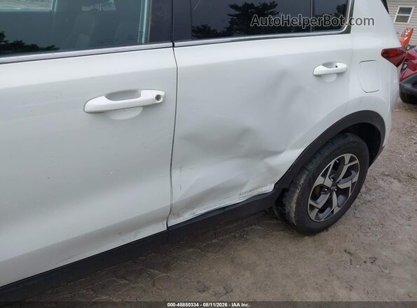 KNDPMCACXM7854620 2021 KIA SPORTAGE White Widok z przodu