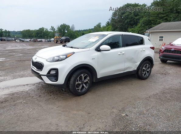 KNDPMCACXM7854620 2021 KIA SPORTAGE White Przód lewy