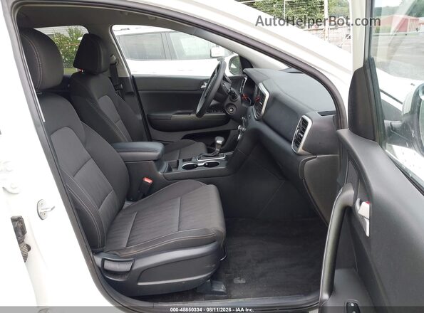 KNDPMCACXM7854620 2021 KIA SPORTAGE White Widok wnętrza z przodu