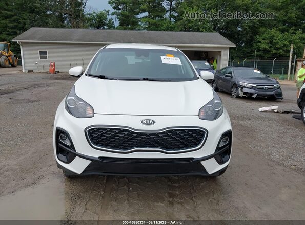 KNDPMCACXM7854620 2021 KIA SPORTAGE White Widok zestawu wskaźników