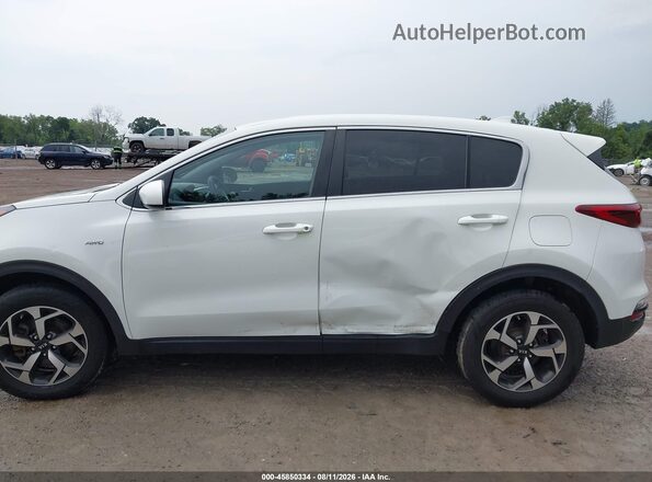 KNDPMCACXM7854620 2021 KIA SPORTAGE White Widok wnętrza 360 stopni