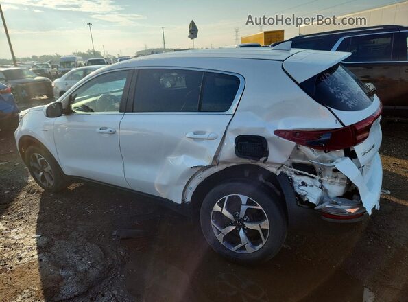 KNDPMCACXM7943684 2021 KIA SPORTAGE White Задня ліва чверть