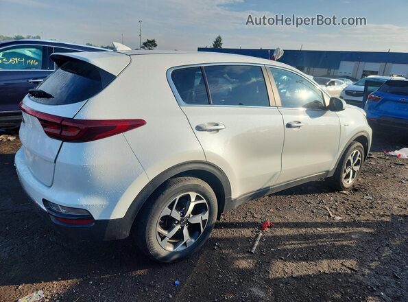 KNDPMCACXM7943684 2021 KIA SPORTAGE White Задня права чверть