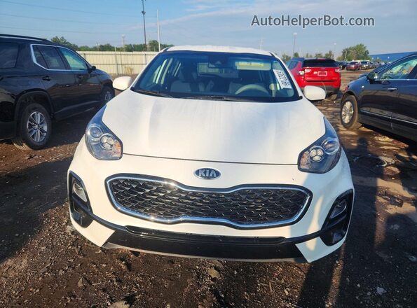 KNDPMCACXM7943684 2021 KIA SPORTAGE White Вид спереду