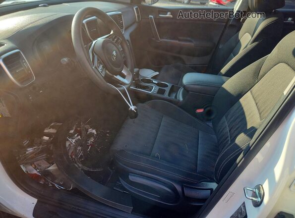 KNDPMCACXM7943684 2021 KIA SPORTAGE White Вид салону спереду