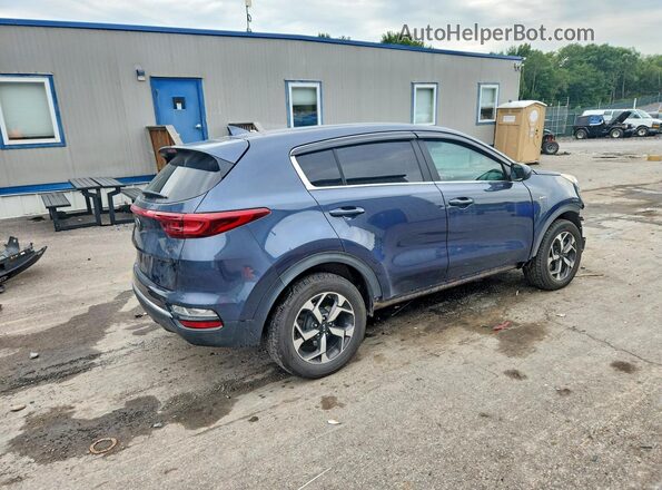KNDPMCACXN7974824 2022 KIA SPORTAGE Blue Հետևի աջ