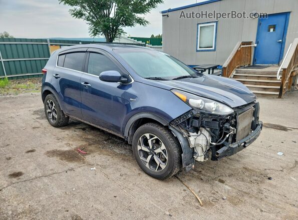 KNDPMCACXN7974824 2022 KIA SPORTAGE Blue Առջևի աջ